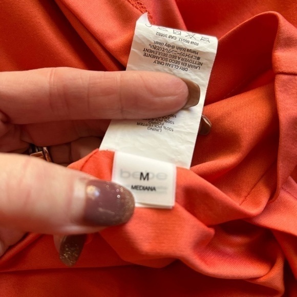 Bebe Salmon Mini Sheath Dress - Picture 4 of 11